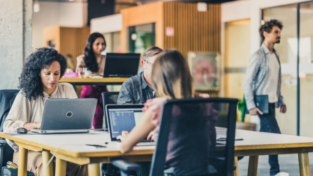 istock Business people working in office 1468827952