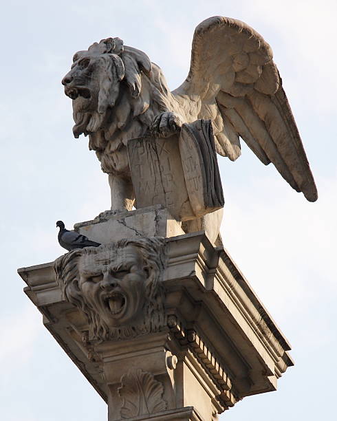 istock winged lion of St Marco 146882806