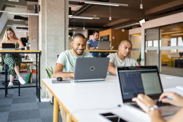 istock Businessman working in office 1468828649