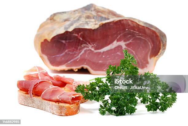 Jamón Con Perejil Foto de stock y más banco de imágenes de Jamón - Jamón, Seco, Alimento