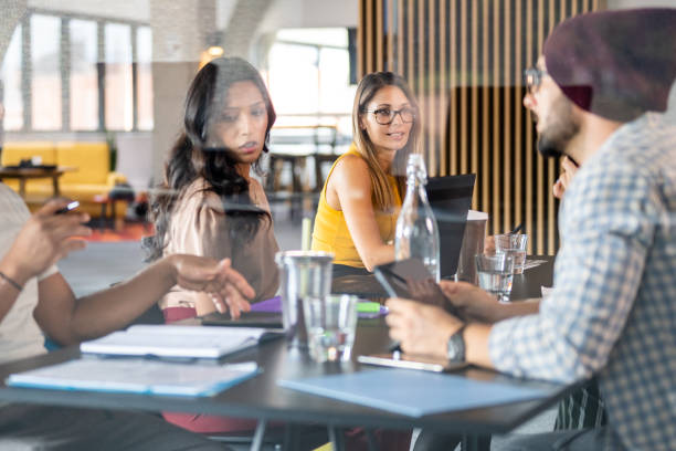 istock Business people working in office 1468830517