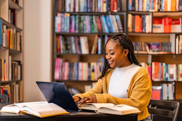 istock Young black woman working at home 1468830954