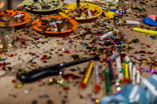 istock Aftermath of a great party, a day after 1468831068