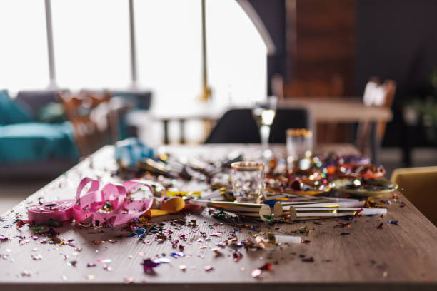 istock Aftermath of a great party, a day after 1468831078
