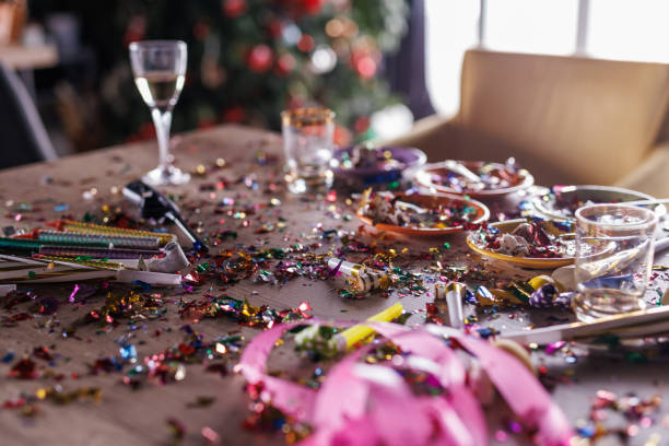 istock Aftermath of a great party, a day after 1468831501