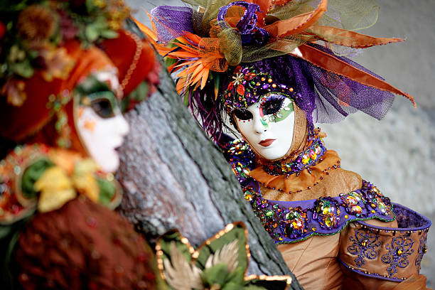 istock Two masks at the carnival 146883885