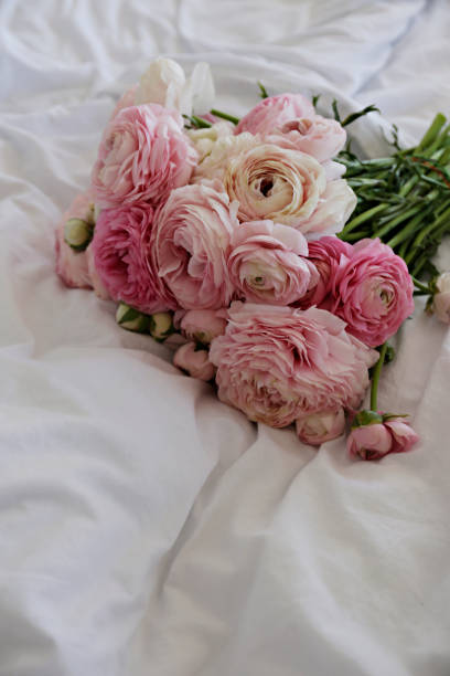 istock Flowers on the bed. 1468839164