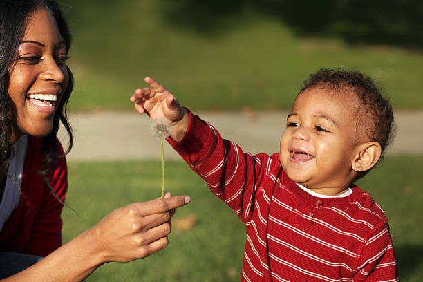 Playing together stock photo