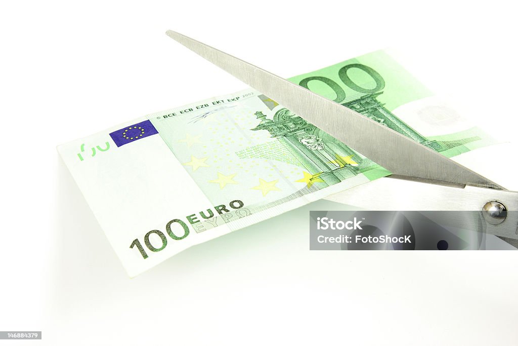 Euro de corte - Foto de stock de Cortar libre de derechos