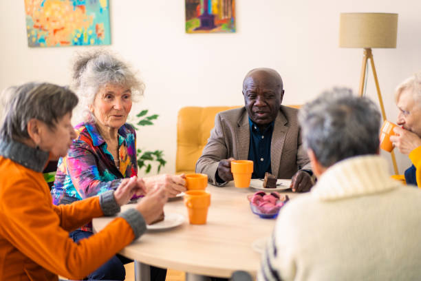 istock Coffee, cake and friendship 1468847720