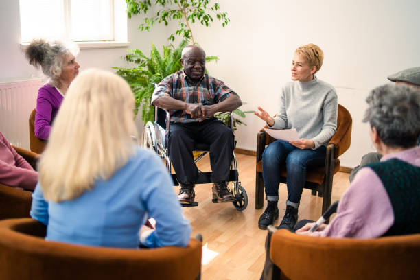 istock A therapy group for care home residents 1468847793