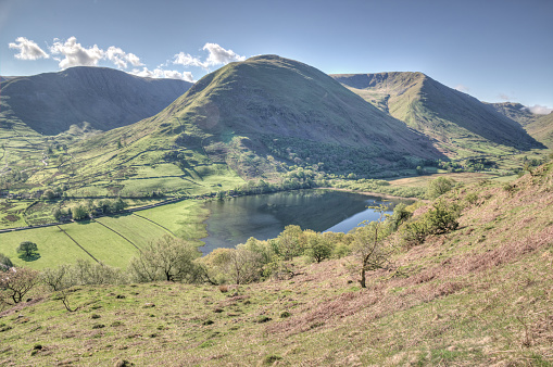 Taken from Hartsop Above How looking over to Brothers Water, Gray Crag, Hartsop Dodd and Caudale Moor