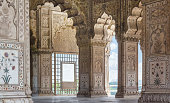 Diwan-i-Khas or Hall of Private Audience inside the Red Fort, Delhi, India