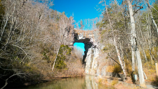 The Natural Bridge  - Rockbridge County Virginia State Park Trail