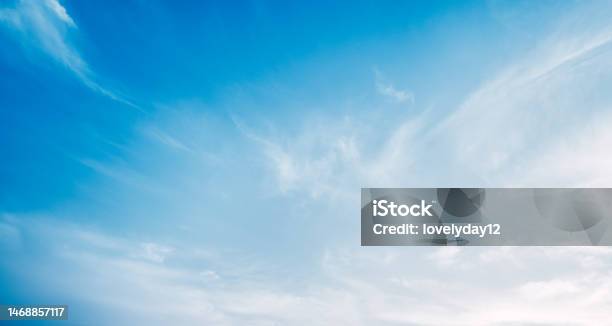 White Cloud With Blue Sky Background Stock Photo - Download Image Now - Sky, Cloud - Sky, Cloudscape