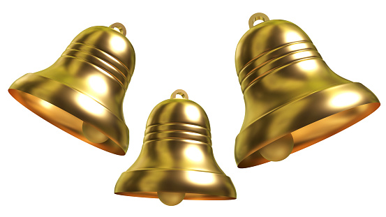 easter bells easter bell bell golden 3d