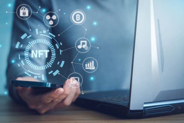 istock Non fungible token concept. 1468857910