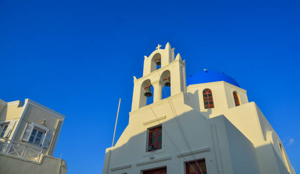 istock Orthodox church on Santorini Island 1468868158