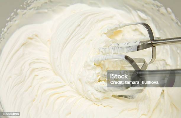 Freshly Whipped Cream Stock Photo - Download Image Now - Cream - Dairy Product, Dairy Product, Fat - Nutrient