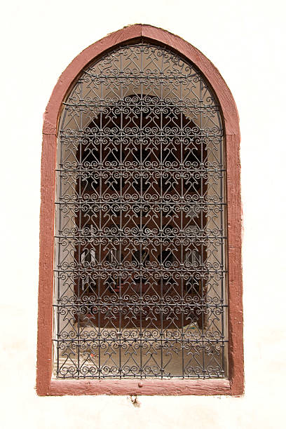 istock Very old metal window of Morocco 146887246
