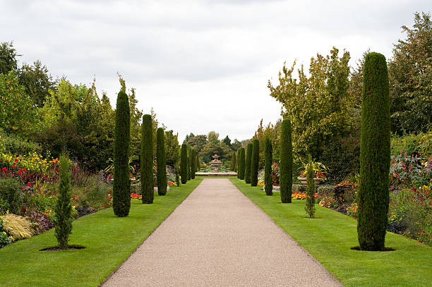 istock Regent's Park London foot path and flowers 146887409