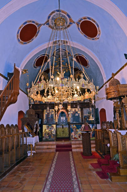 istock Greece, Crete,  Inside Orthodox Church 1468875469