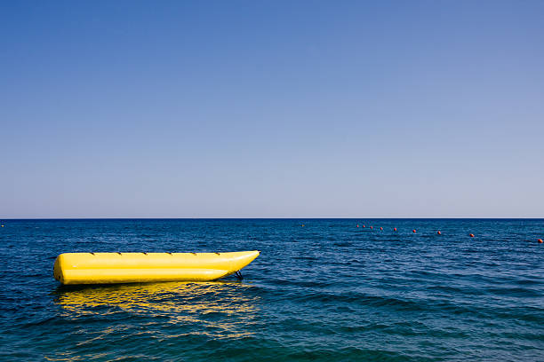 istock Banana boat in a sea 146887697