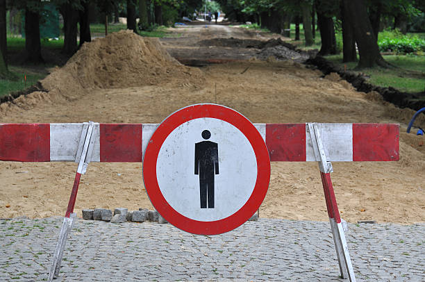 istock No Pedestrians Sign 146887745