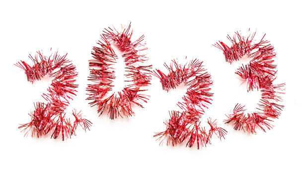 istock Year 2023 tinsel decoration 1468877484