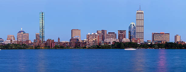 High Resolution Boston skyline stock photo
