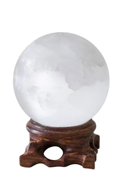Crystalball. PNG file isolated on white background.
