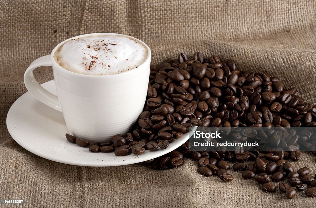 Kaffee & Bohnen - Lizenzfrei Braun Stock-Foto