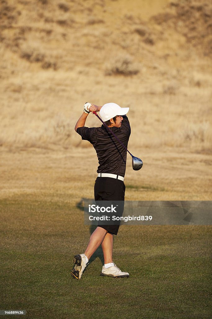 Молодой игрок в гольф - Стоковые фото Гольф роялти-фри