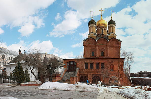istock Moscow, Cathedral Znamensky monastery 146890166