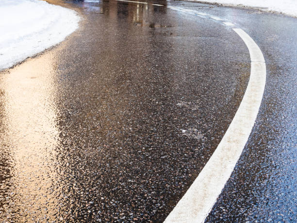 Torrential rain. Raindrops.