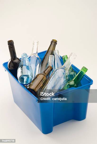 Recycling Stock Photo - Download Image Now - Bottle, Garbage, Glass - Material