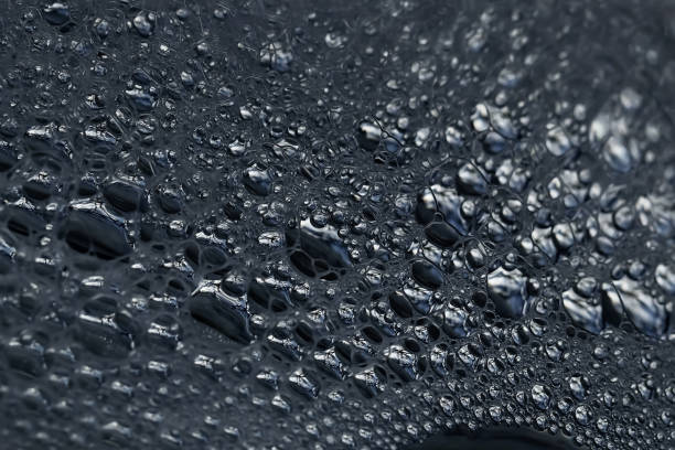 istock Water texture. Abstract wave. Monochrome ripple Background. Black water ripple. Round waves from a stream. Lights effects. Shiny  Water flow background. Sparkle and glitter. Abstract background 1468911267