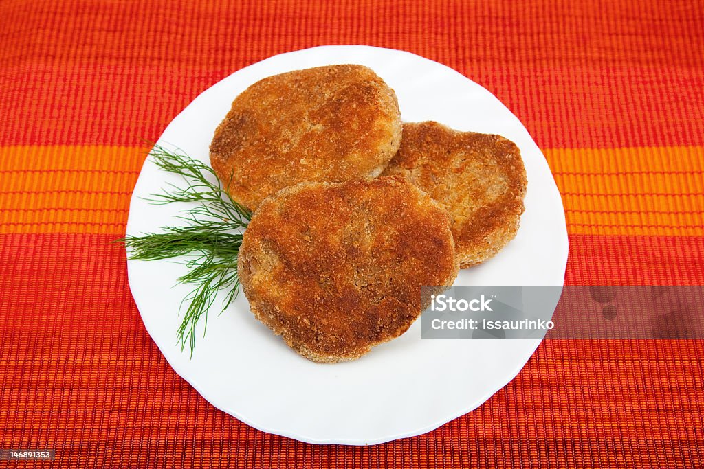 Cutlets - Zbiór zdjęć royalty-free (Panierowany)