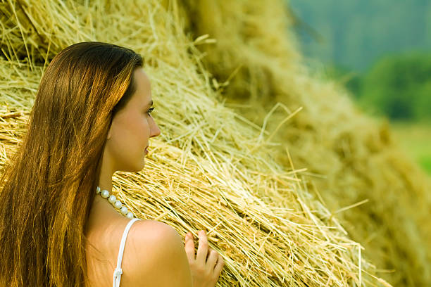 istock The young girl-brunette 146891839