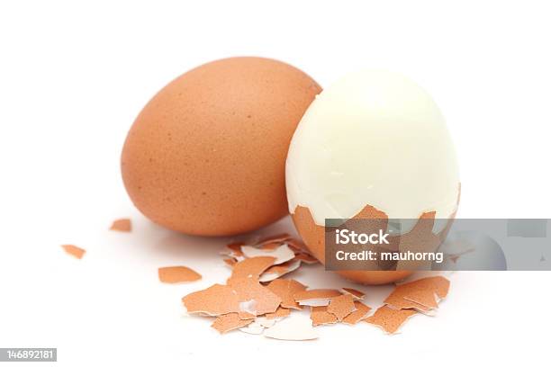 Cooked Egg Stock Photo - Download Image Now - Animal Egg, Boiled Egg, Brown