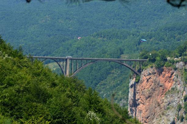 istock a large metal bridge with pillars 1468925797