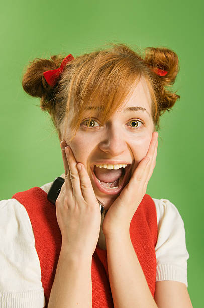 istock Girl with pigtails 146892806