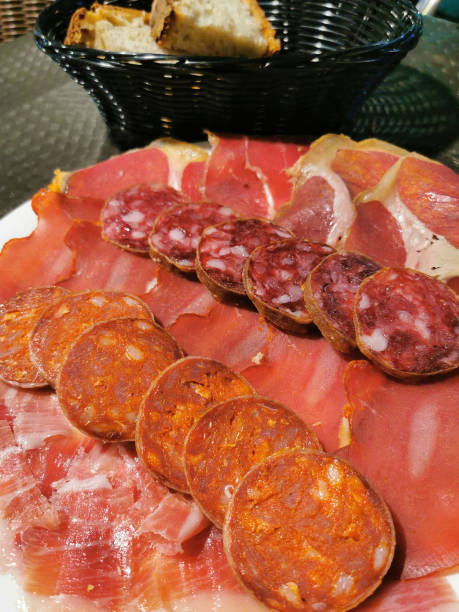 istock Plate of assorted sausages - Plato de embutidos variados 1468931644
