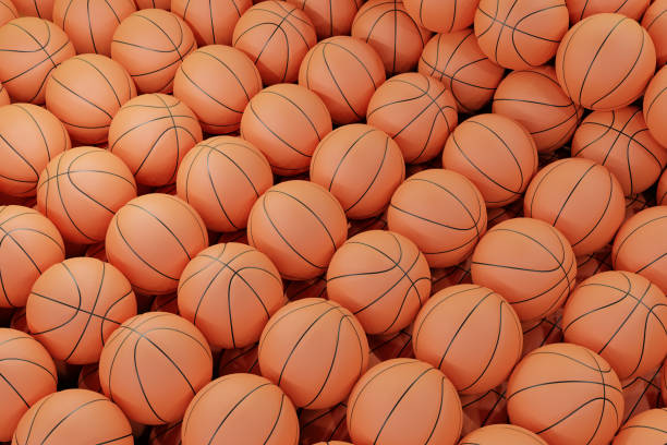 istock 3D Basketball balls 1468931850