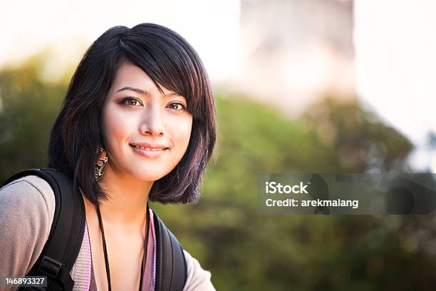 Mixed Race College Student Stock Photo - Download Image Now - Adolescence, Adult, Asian and Indian Ethnicities