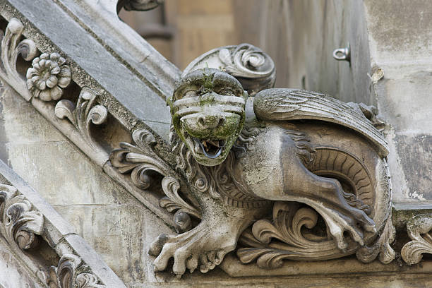 istock Gargoyle of Sacre Couer Cathedral, Paris 146893352