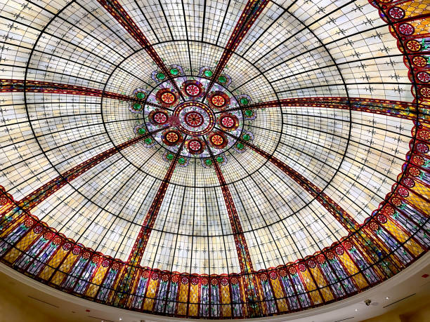 stained glass dome in Las Vegas