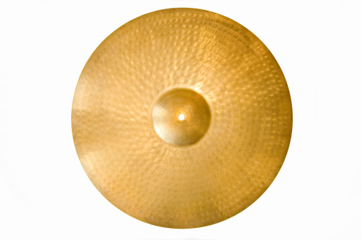 Drum conceptual image. Picture of cymbal.