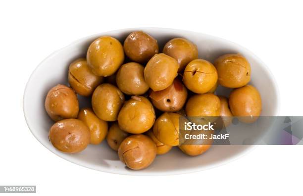 Serving Of Fresh Pitted Olives On Plate Stock Photo - Download Image Now - Appetizer, Brunch, Color Image