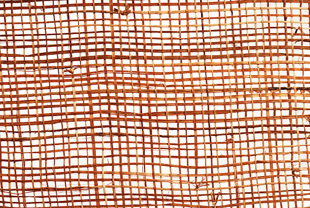 Tan woven texture stock photo